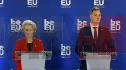 Урсула фон дер Лајен и Александер де Кро